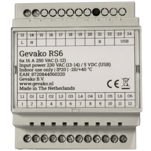 Slimme Schakelaar - Smart Switch - Gevako RS6 - Home Assistant - ESPHome