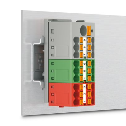 Phoenix Contact - Verdeelblok met push-in aansluiting 12 aansluitingen GY - PTFIX 12X2,5 GY - 3273286