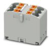 Phoenix Contact - Verdeelblok met push-in aansluiting 6 aansluitingen GY - PTFIX 6X2,5 GY - 3273264