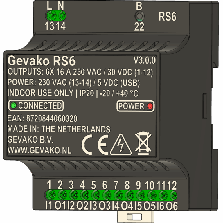 Slimme Schakelaar - Home Assistant - Smart Switch - Slim Relais - Gevako