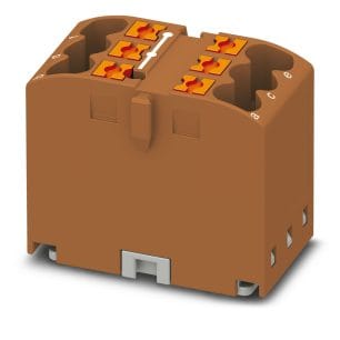 Phoenix Contact 3273274 Verdeelblok bruin 6 aansluitingen