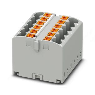 Phoenix Contact 3273286 Verdeelblok grijs 12 aansluitingen