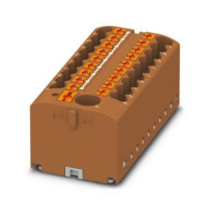 Phoenix Contact 3273384 Verdeelblok bruin 19 aansluitingen